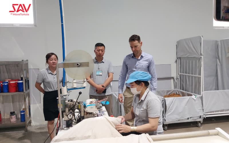 Guillaume Rondan CEO SAV validates Manufacturer Vietnam